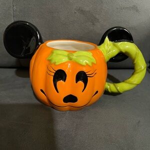 Disney Parks Mickey Pumpkin Halloween Mug